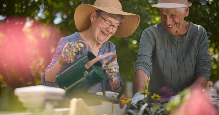 Women Gardening