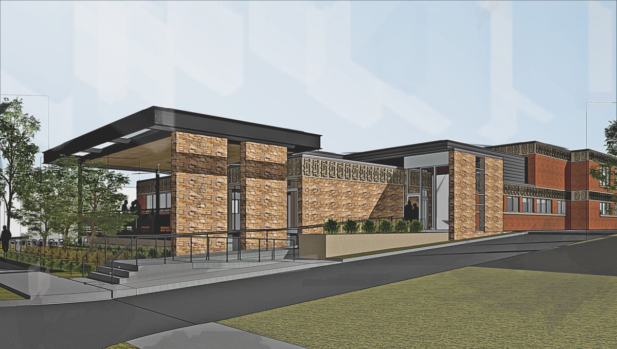 West Side Exterior View