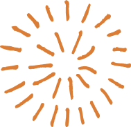 Lines arranged in a circle